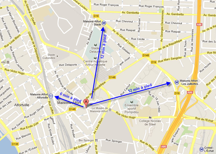 Carte transports